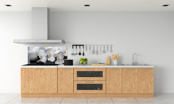 Panel między meble w kuchni Orchidea