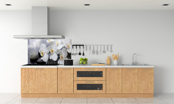 Panel między meble w kuchni Orchidea