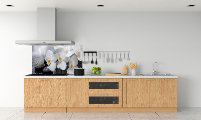 Panel między meble w kuchni Orchidea