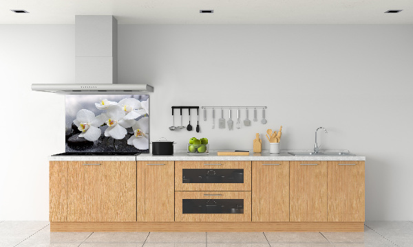 Panel między meble w kuchni Orchidea