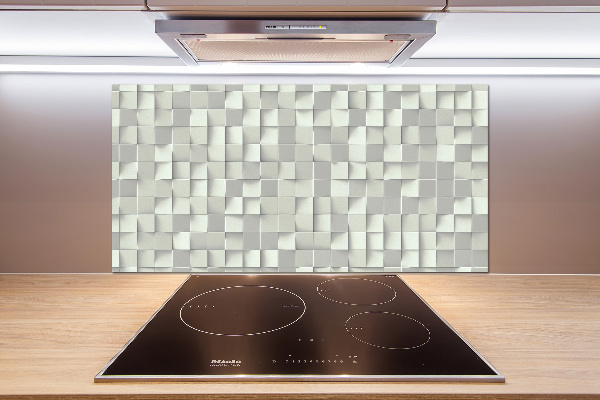 Glazen achterwand keuken Geometrische achtergrond