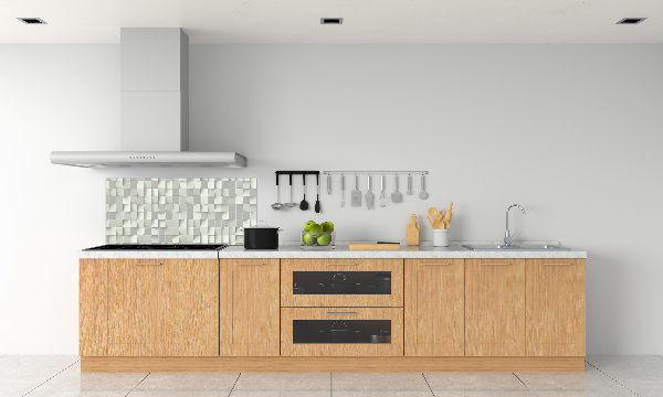 Glazen achterwand keuken Geometrische achtergrond