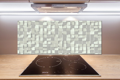 Glazen achterwand keuken Geometrische achtergrond