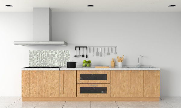 Glazen achterwand keuken Geometrische achtergrond