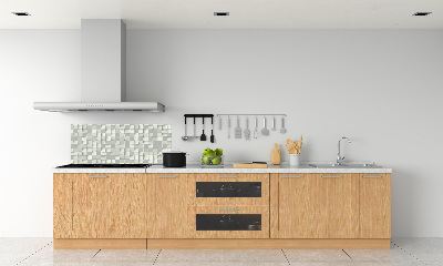 Glazen achterwand keuken Geometrische achtergrond