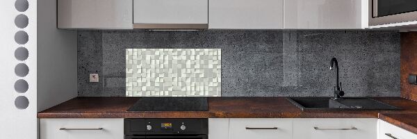 Glazen achterwand keuken Geometrische achtergrond