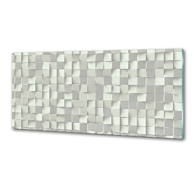 Glazen achterwand keuken Geometrische achtergrond