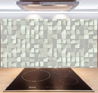 Glazen achterwand keuken Geometrische achtergrond
