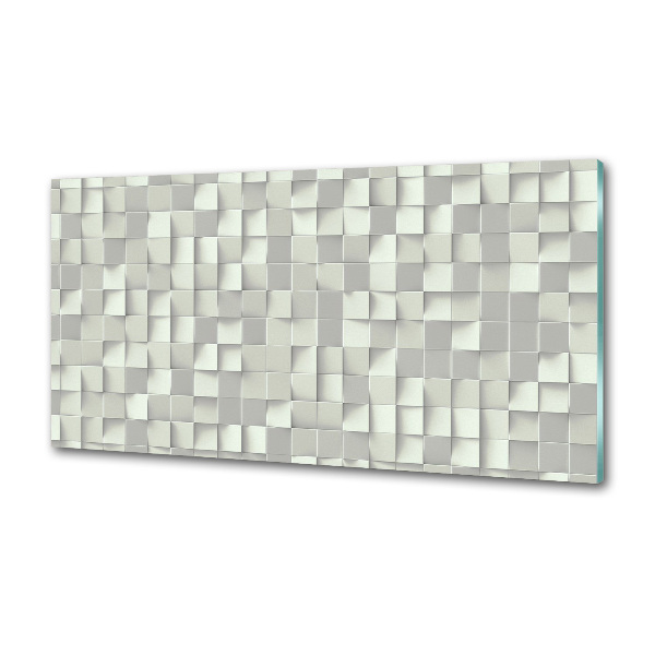 Glazen achterwand keuken Geometrische achtergrond