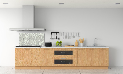 Glazen achterwand keuken Geometrische achtergrond