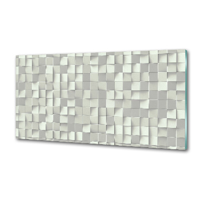 Glazen achterwand keuken Geometrische achtergrond