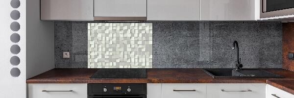 Glazen achterwand keuken Geometrische achtergrond