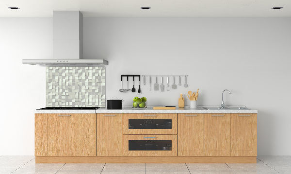 Glazen achterwand keuken Geometrische achtergrond
