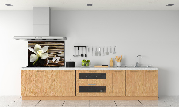 Panel między meble w kuchni Orchidea