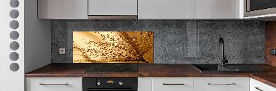 Spatplaat keuken Paardenbloemzaden