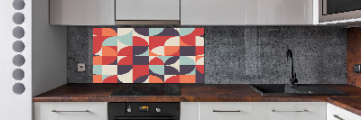 Spatscherm keuken Abstracte achtergrond