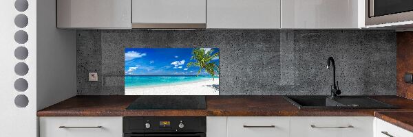Achterwand keuken Tropisch strand