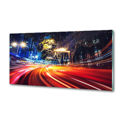 Panel do kuchni Prędkość w mieście