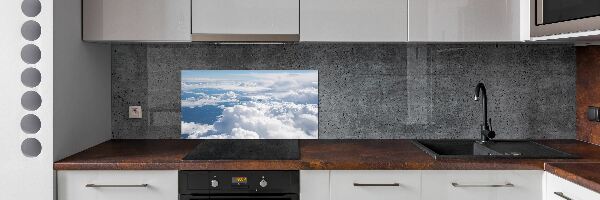 Achterwand keuken Uitzicht vanuit het vliegtuig