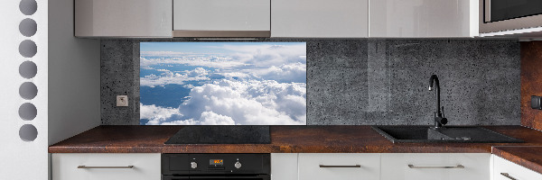 Achterwand keuken Uitzicht vanuit het vliegtuig