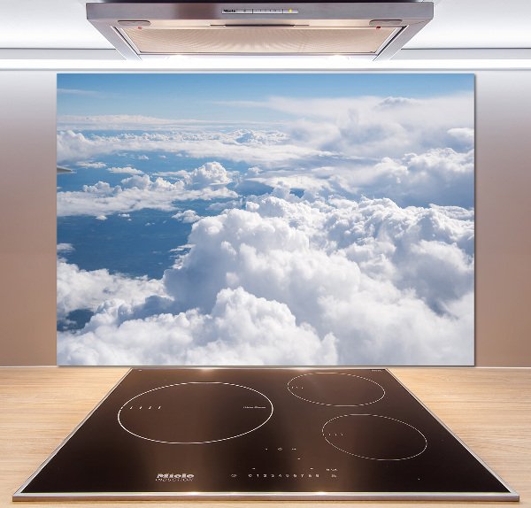 Achterwand keuken Uitzicht vanuit het vliegtuig