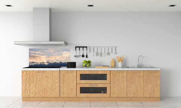 Spatscherm keuken Wolken aan de hemel