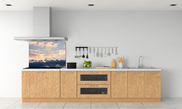 Panel do kuchni Chmury na niebie