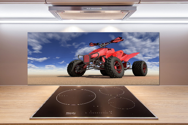 Panel do kuchni Quad na pustyni