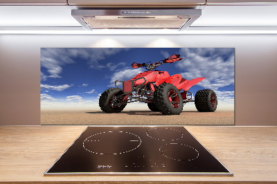 Panel do kuchni Quad na pustyni