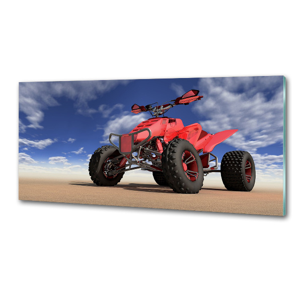 Panel do kuchni Quad na pustyni