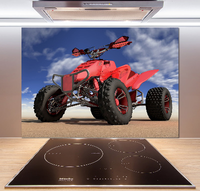 Panel do kuchni Quad na pustyni