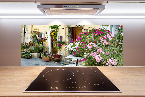 Spatscherm keuken Straten van Frankrijk