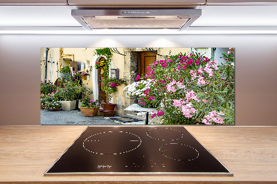 Spatscherm keuken Straten van Frankrijk