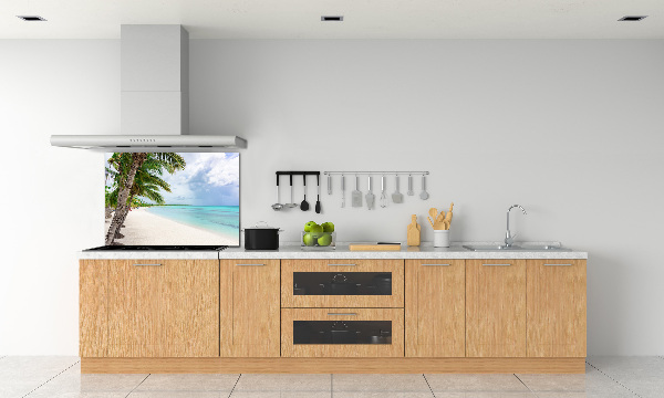 Panel do kuchni Tropikalna plaża