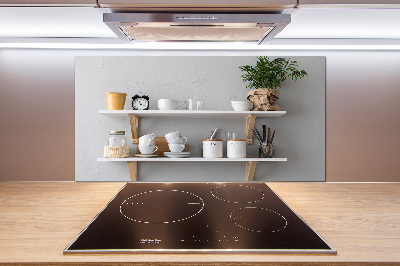 Keuken achterwand Decoraties op de plank