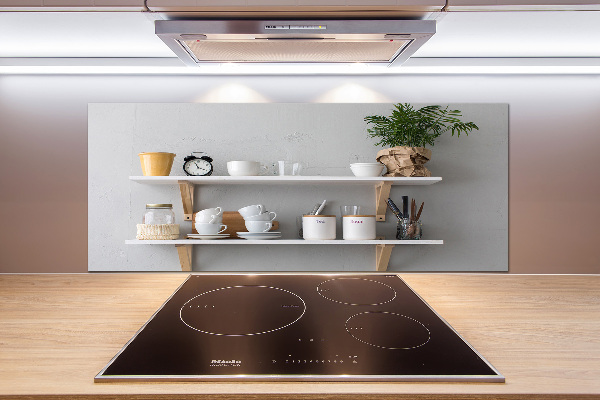 Keuken achterwand Decoraties op de plank