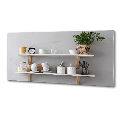 Keuken achterwand Decoraties op de plank