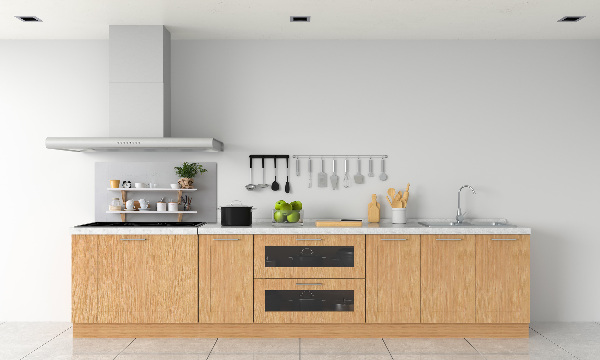 Keuken achterwand Decoraties op de plank