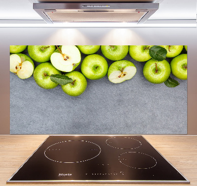 Achterwand keuken Groene appels