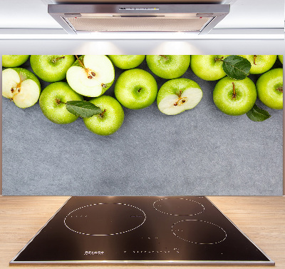 Achterwand keuken Groene appels