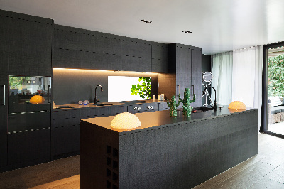 Spatplaat keuken Bladeren