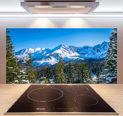 Keuken achterwand Panorama van het Tatragebergte