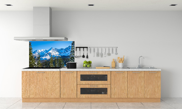 Keuken achterwand Panorama van het Tatragebergte