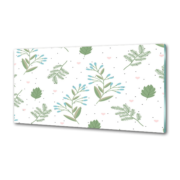 Achterwand keuken Bladeren