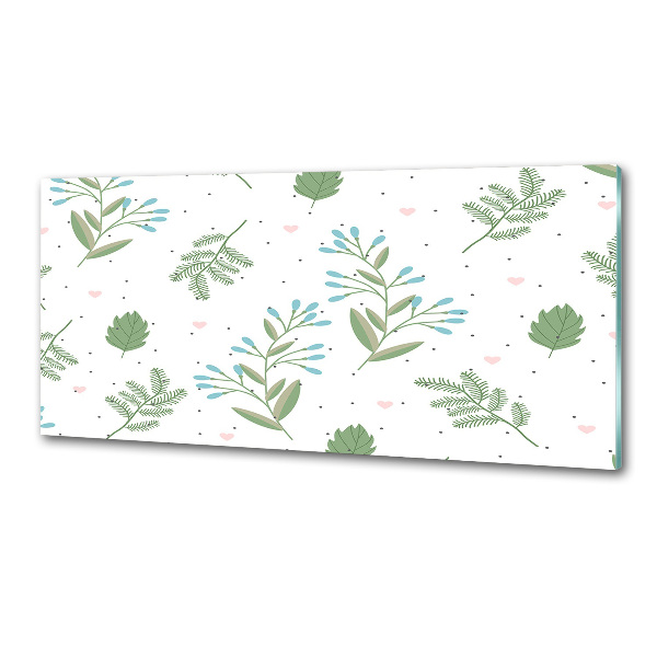 Achterwand keuken Bladeren