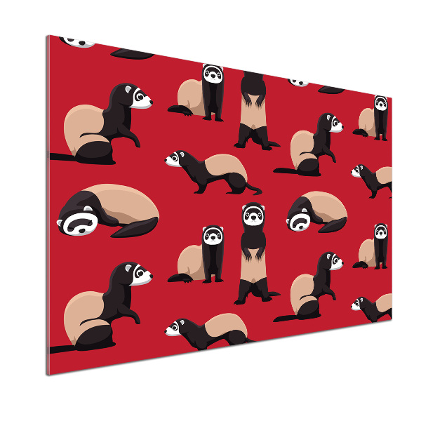 Keuken achterwand Bunzing