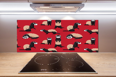 Keuken achterwand Bunzing