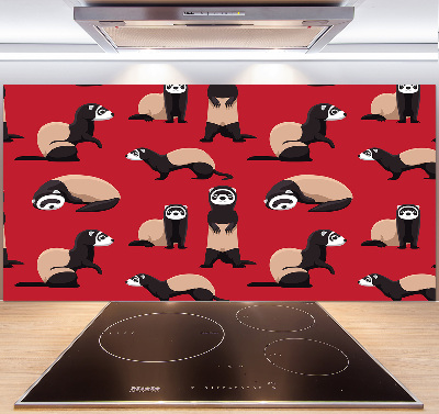 Keuken achterwand Bunzing