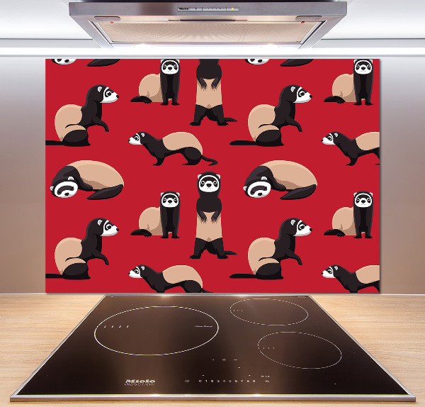 Keuken achterwand Bunzing