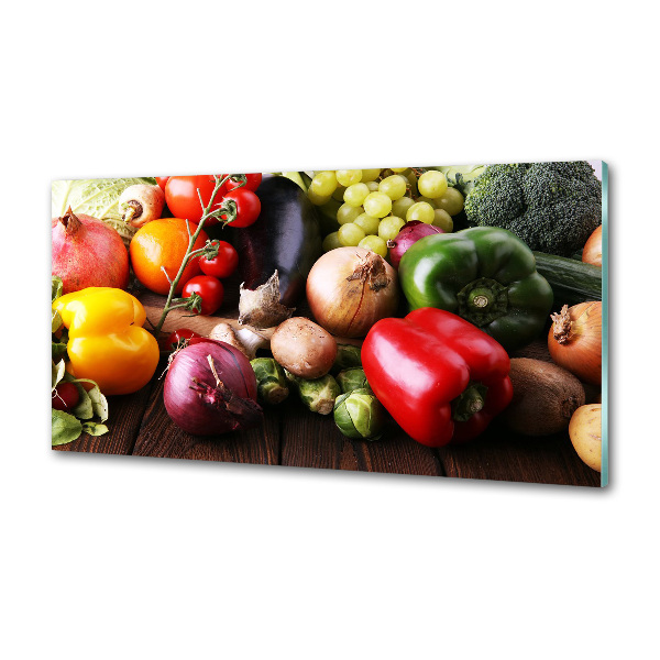 Panel do kuchni Warzywa i owoce